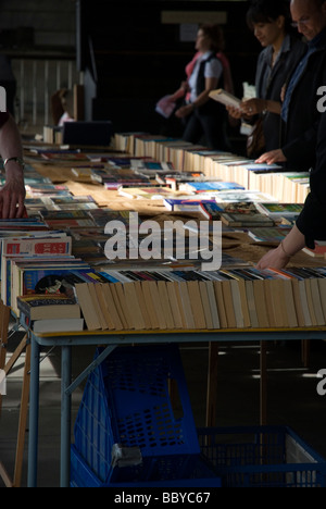 Buchmarkt Southbank Centre, London England UK Stockfoto