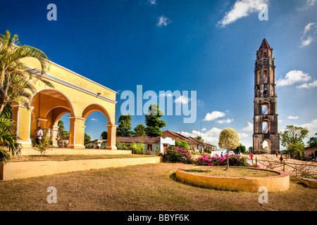 Iznaga Turm im Zucker-Mühlen-Tal Stockfoto