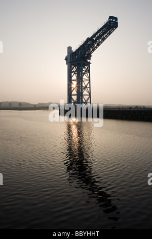 Titan Kran Clydebank Stockfoto