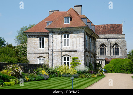 Wolvesey Schloss Westflügel der Bischof s Haus Winchester Hampshire England Stockfoto