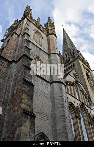 Llandaff Kathedrale in Cardiff Wales Stockfoto