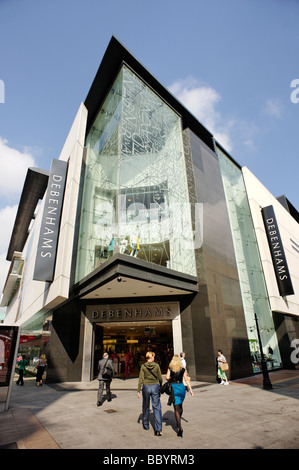 Einreisende Debenhams speichern auf Henry St Dublin Republik von Irland Stockfoto