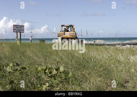 Unfertige Arbeit am Strand - SerieCVS417001a Stockfoto