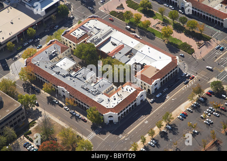 Historischen Melbourne Gebäude City Centre Canberra ACT Australia Antenne Stockfoto