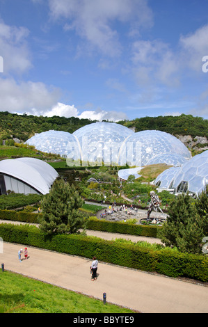 Eden Project, Bodelva, St Austell, Cornwall, England, Vereinigtes Königreich Stockfoto