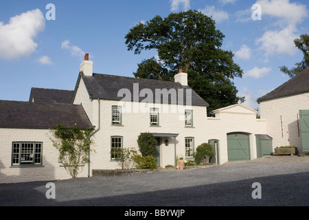 Der Prinz von Wales, Prinz Charles, Residenz Llwynywermod, nahe der walisischen Dorf Llandovery in den Brecon Beacons Stockfoto