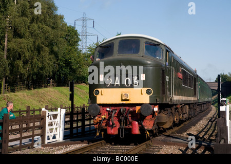 Peak Typ 4 Klasse 45 D123 great Central Railway Rothley uk Stockfoto