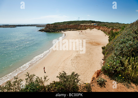 Strände in La Cala del Aceite Conil De La Frontera Cadiz Andalusien Spanien Stockfoto