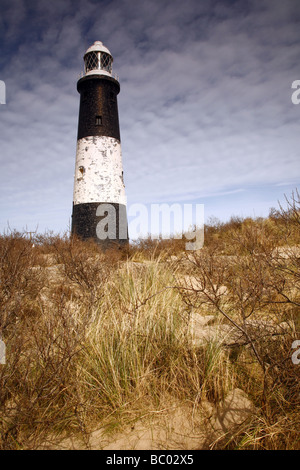 Spurn Head Leuchtturm, Easington Pfarrei, Yorkshire, England, UK Stockfoto