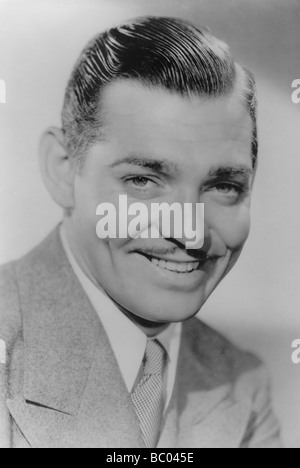 Clark Gable (1901-1960), US-amerikanischer Schauspieler, c 1930. Artist: Unbekannt Stockfoto