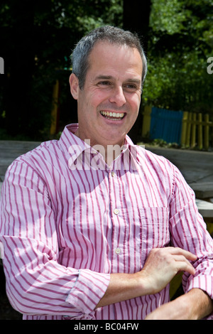 Celebrity Chef Phil Vickery Ehefrau von TV-Moderatorin Farn Britton Stockfoto