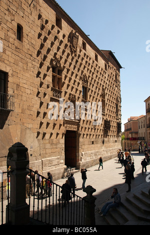 Casa de Las Conchas de Salamanca Castilla León España Casa de Las Conchas in Salamanca Castilla Leon Spanien Stockfoto