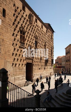 Casa de Las Conchas de Salamanca Castilla León España Casa de Las Conchas in Salamanca Castilla Leon Spanien Stockfoto