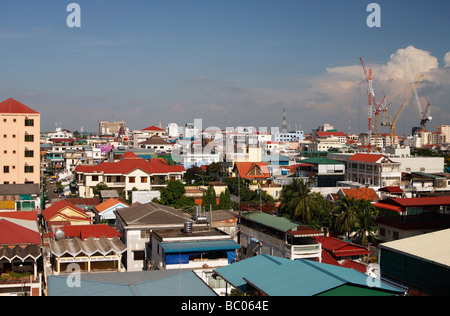 "Phnom Penh" Skyline der Stadt, Kambodscha Stockfoto