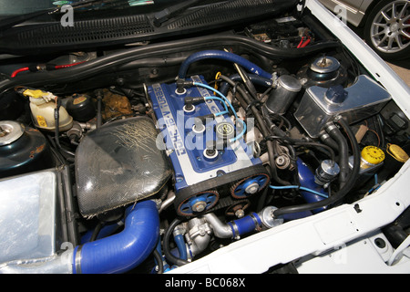 Ford Cosworth hohe Motorleistung bei Turbcharged Escort RS. Stockfoto