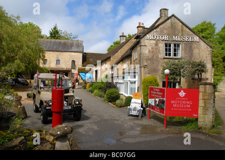 Cotswold fahrendes Museum, Bourton-on-the-water, Gloucestershire, England Stockfoto