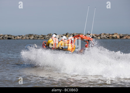 Meer Palling freiwillige Rettungsdienst auf Übung Stockfoto