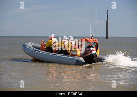 Meer Palling freiwillige Rettungsdienst auf Übung Stockfoto