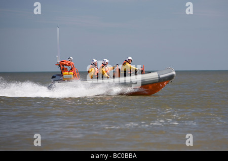 Meer Palling freiwillige Rettungsdienst auf Übung Stockfoto