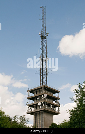 Radio Sender Masten Turners Hill oldbury Stockfoto