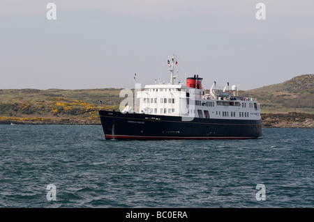 Hebridean Princess cruise Schiff vor Gigha Stockfoto