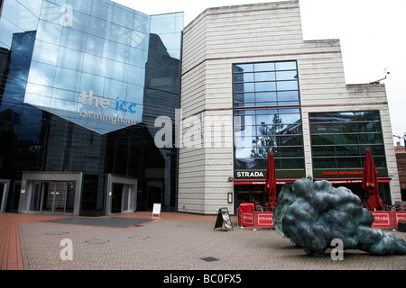 Eingang in die icc-Birmingham von brindley legen Birmingham uk Stockfoto