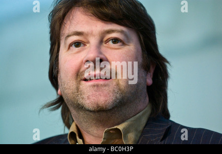 Derek Draper Psychotherapeut und Labour-Partei politischer Aktivist abgebildet Hay Festival 2009 Stockfoto