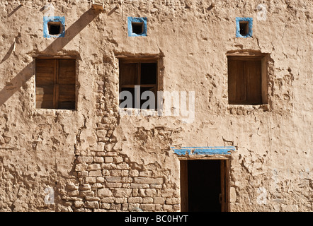 Al Ula die Ruinen der alten Stadt Stockfoto