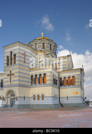 Kirche der orthodoxen Kirche befindet sich in Sewastopol-Krim Ukraine Stockfoto