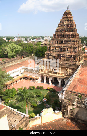 Indien, Tamil Nadu, Thanjavur, Thanjavur, königlicher Palast und Museen Stockfoto