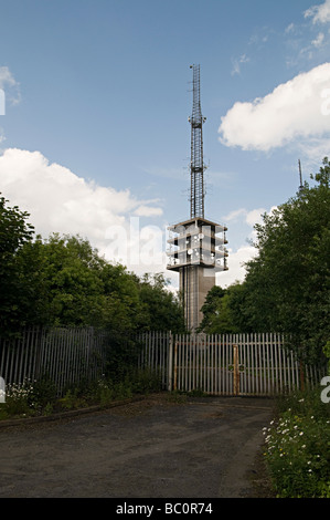 Radio Sender Masten Turners Hill oldbury Stockfoto