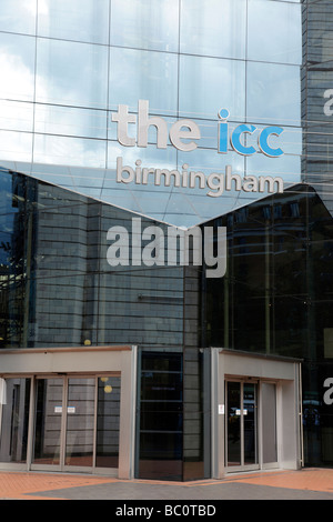 Eingang in die icc-Birmingham von brindley legen Birmingham uk Stockfoto