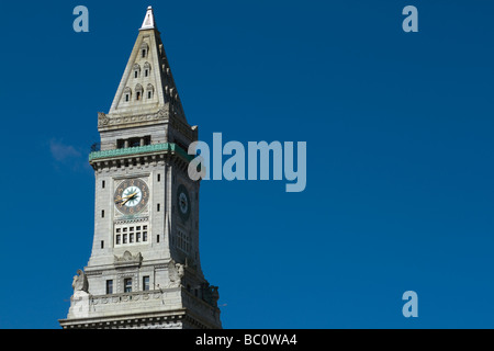 Custom House Tower in Boston, Massachusetts Stockfoto