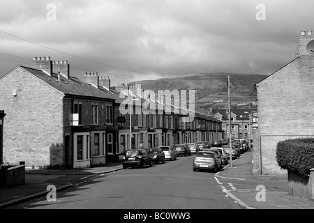 Viertel in der Nähe der Queens University Belfast, Nortehrn Irland, Großbritannien, UK, GB Stockfoto