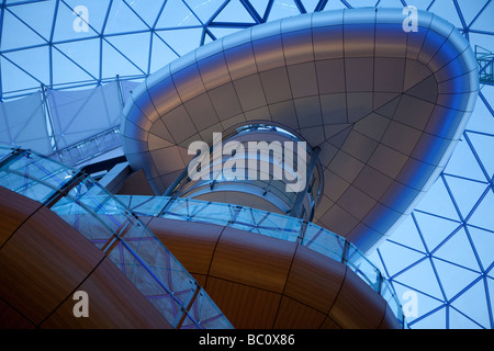 Kuppel des Victoria Square (Einkaufszentrum) in Belfast, Nordirland, Vereinigtes Königreich, Europa Stockfoto