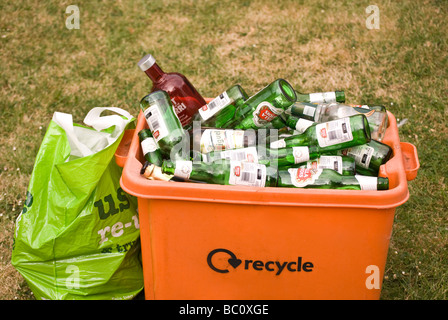 Recycling-Tag Stockfoto