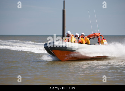 Meer Palling freiwillige Rettungsdienst auf Übung Stockfoto