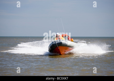 Meer Palling freiwillige Rettungsdienst auf Übung Stockfoto