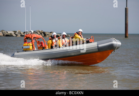 Meer Palling freiwillige Rettungsdienst auf Übung Stockfoto