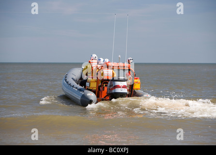 Meer Palling freiwillige Rettungsdienst auf Übung Stockfoto