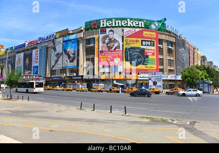 Unirea Einkaufszentrum in Piata Unirii Bukarest Rumänien Stockfoto