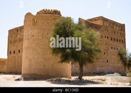 Jabrin Castle Al Dakhiliyah Region Sultanat Oman Stockfoto