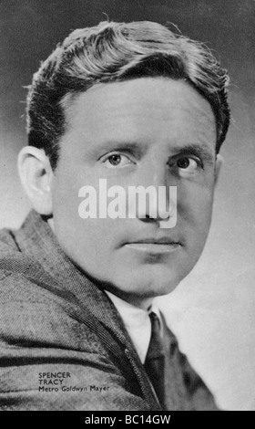 Spencer Tracy (1900-1967), US-amerikanischer Schauspieler, c 1930. Artist: Unbekannt Stockfoto