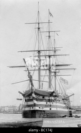 HMS "Sieg", Portsmouth, Hampshire, 20. Artist: Unbekannt Stockfoto