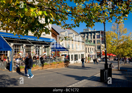 Jacques Cartier Platz Old Montreal Stockfoto