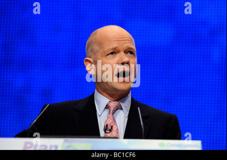 William Hague MP, Außenminister Stockfoto