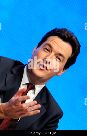 George Osborne MP, Kanzler des Finanzministeriums Stockfoto