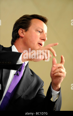 Britische Premierminister David Cameron MP Stockfoto