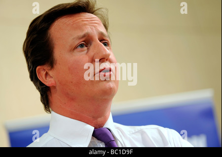 Britische Premierminister David Cameron MP Stockfoto