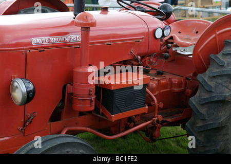 Ein Oldtimer-Traktor auf die drei Grafschaften Show, Malvern Stockfoto